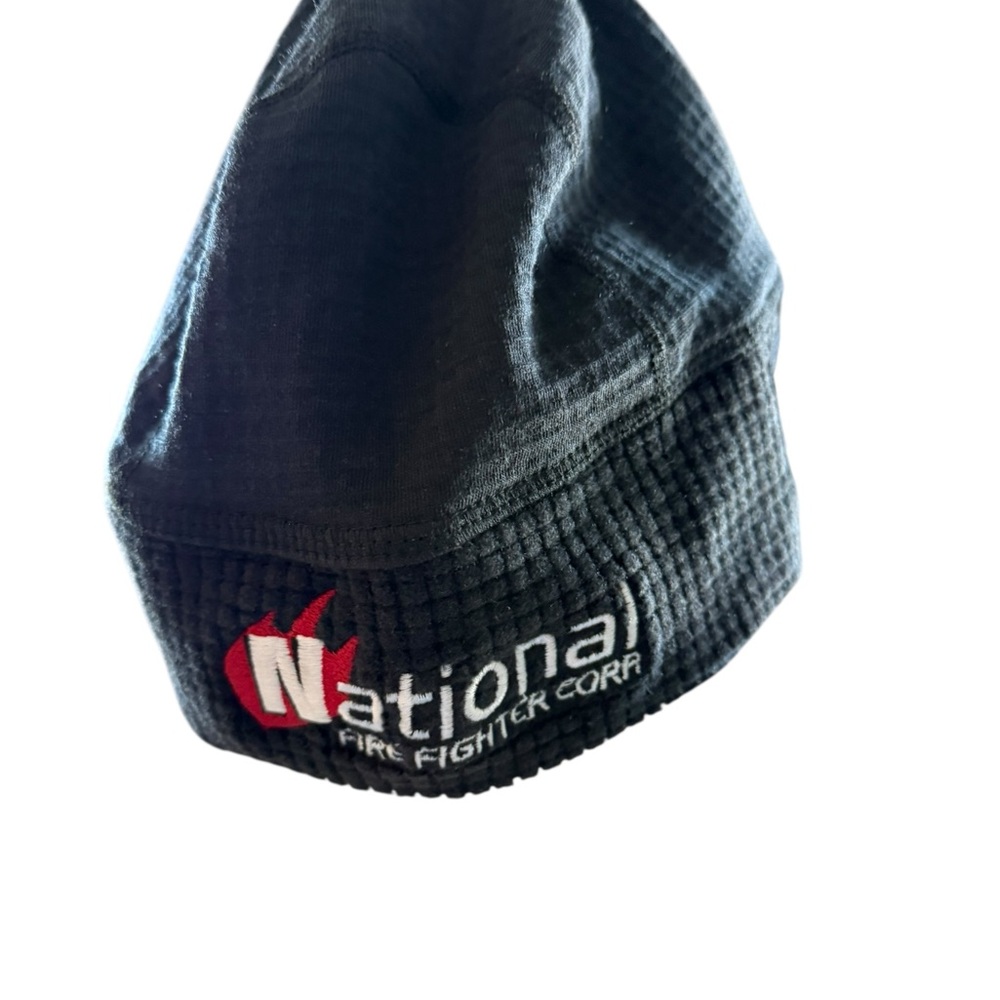 Black National Fire Fighter Corp Dragonwear Beanie